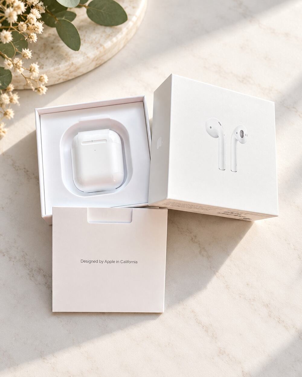 2nd Generation In-Ear Wireless w/Magnetic Charging Case White